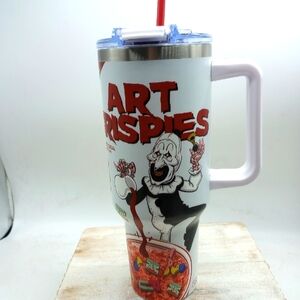 Spirit Terrifier Art Crispies  Insulated Tumbler
